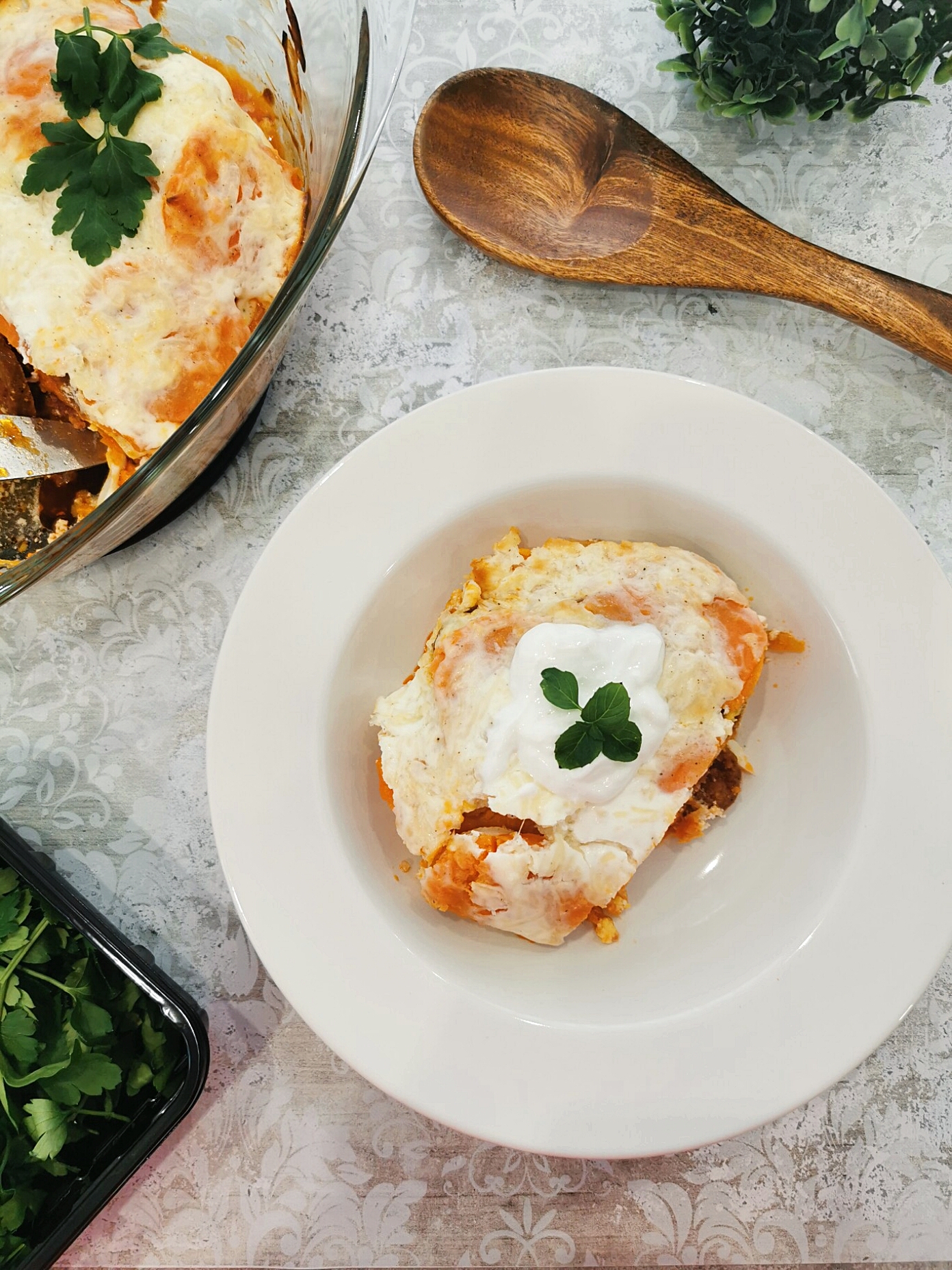 Édesburgonyás Rakott krumpli